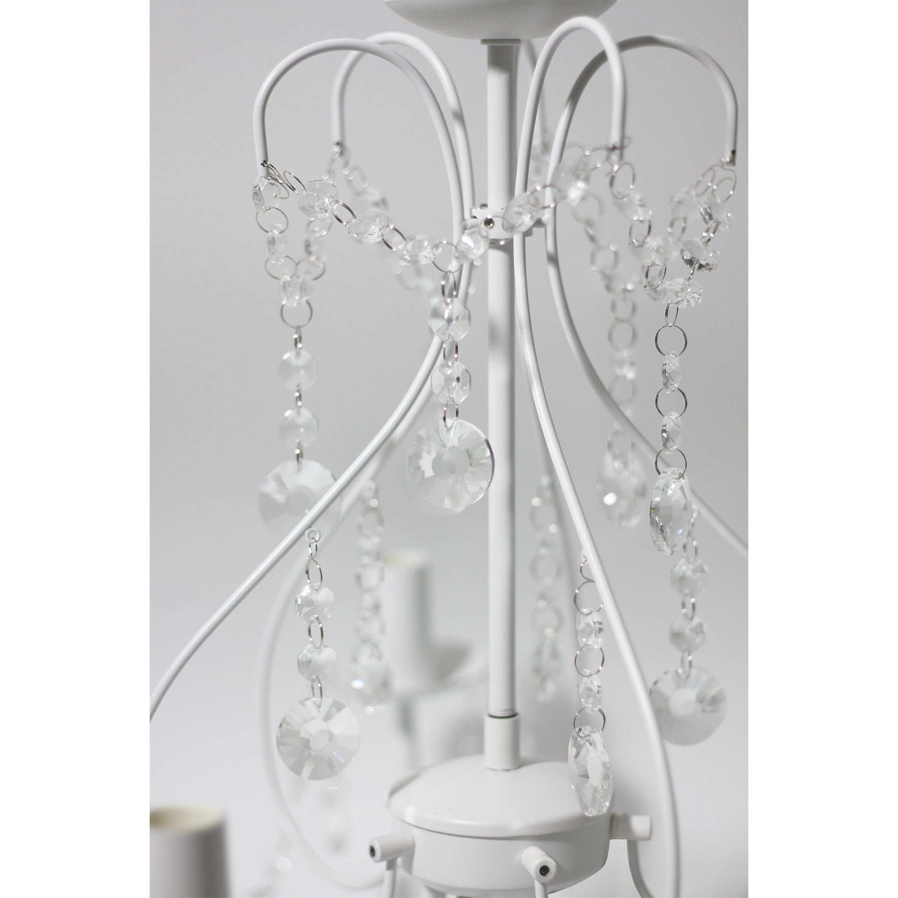 Renee Chandelier - White - LL002CH063W